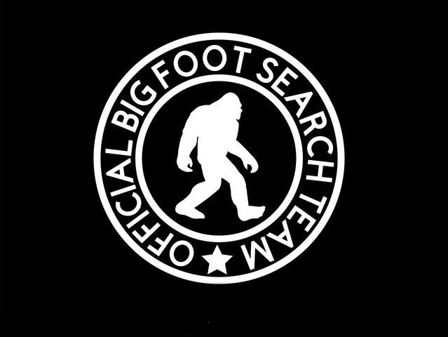 Bigfoot seach team decal